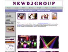 Tablet Screenshot of newdjgroup.com